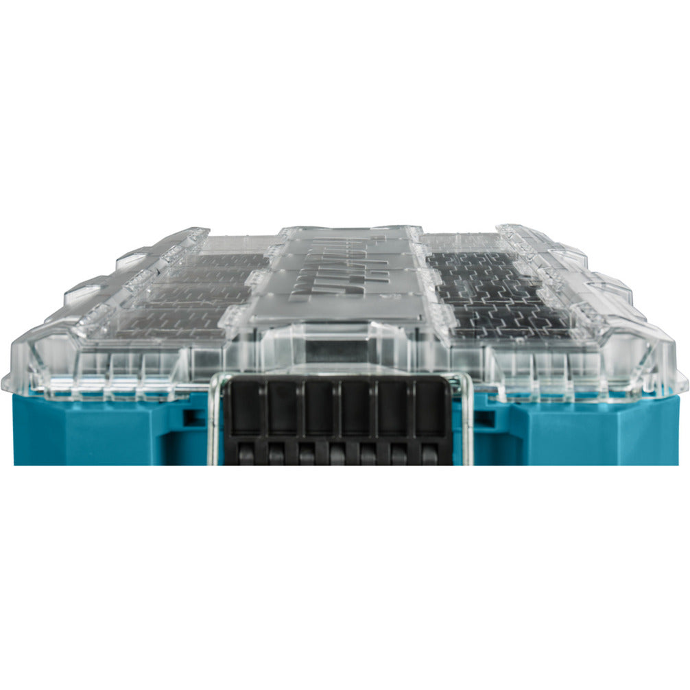 Makita maktrak organizer medium p-91045 gereedschapsbox (blauw zwart)