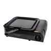 Cadac van cook flat plate grillplaat (zwart, 22 x 22 cm)