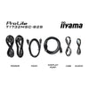 Iiyama prolite t1732msc-b2s 17 touchscreen monitor (zwart, vga, hdmi, displayport, audio, touchscreen)