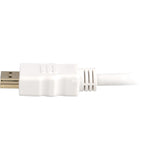 Sharkoon high speed hdmi kabel met ethernet (wit, 1 meter, 4k, verguld) - afbeelding 3