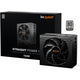 Be quiet! straight power 12 platinum modulaire 750 watt voeding (zwart, 1x 12v-2x6, 4x pcie)