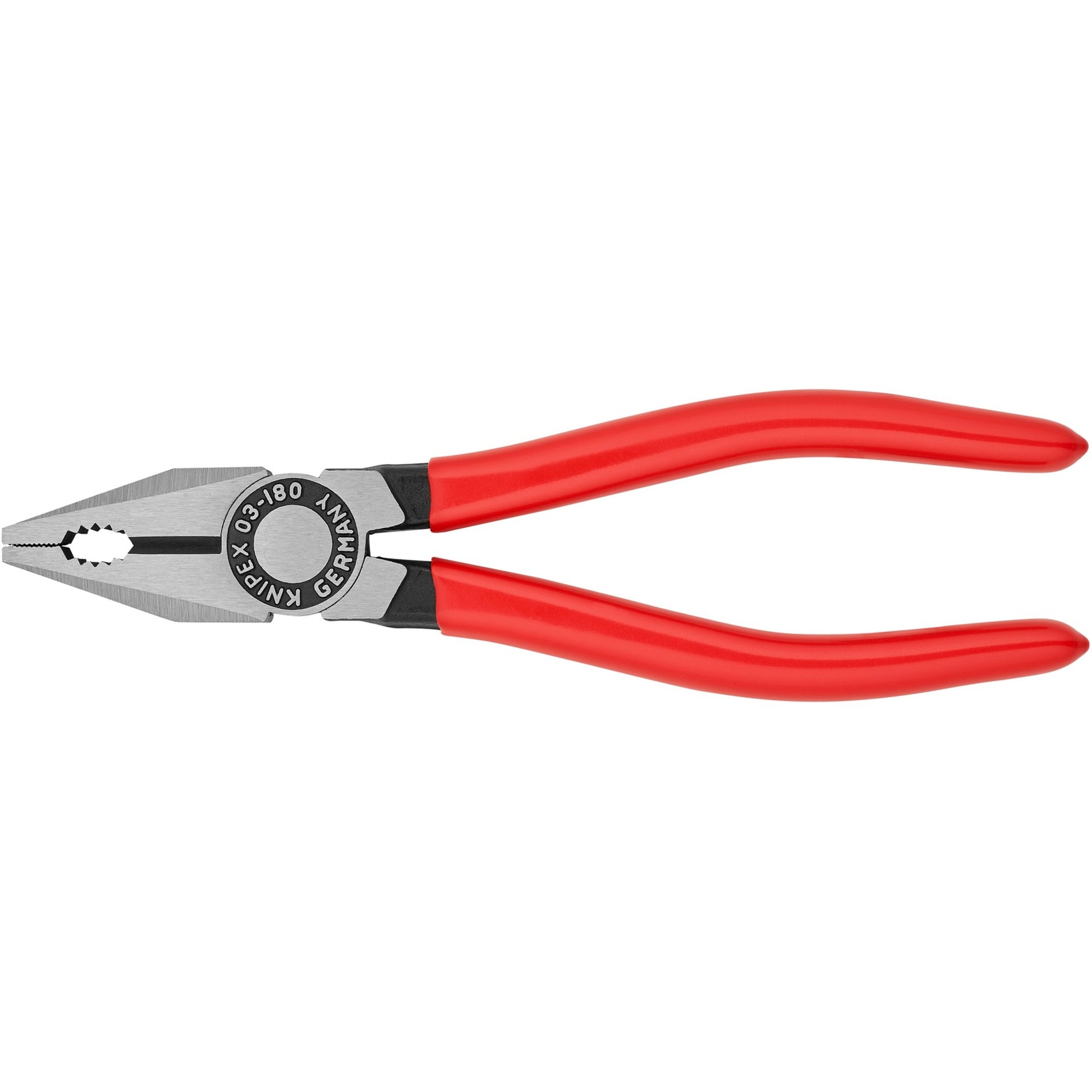 Knipex 03 01 180 - combitang - 180mm met kunststof grepen | geatramenteerd