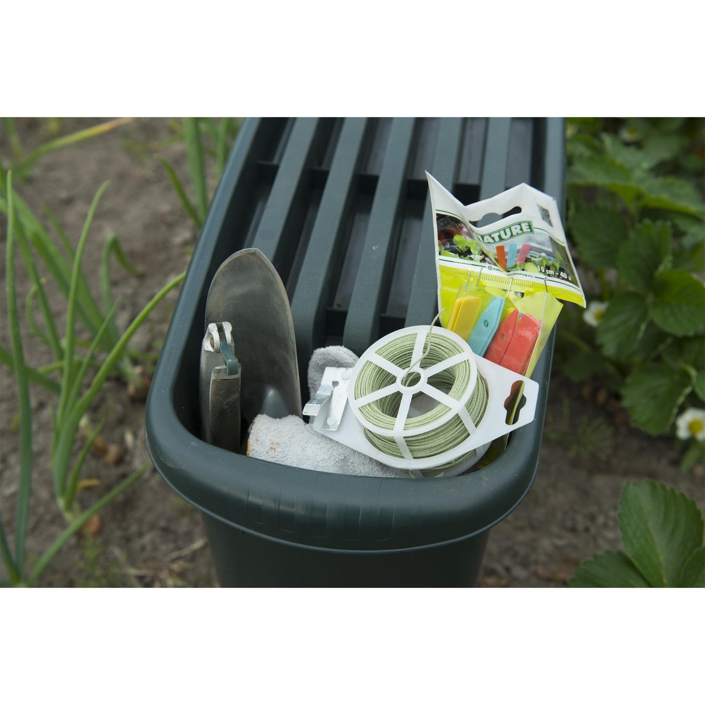 Nature tuinkruk 2-in-1 stoel (groen)