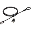 Kensington microsaver 2.0 keyed lock beveiliging (zwart)