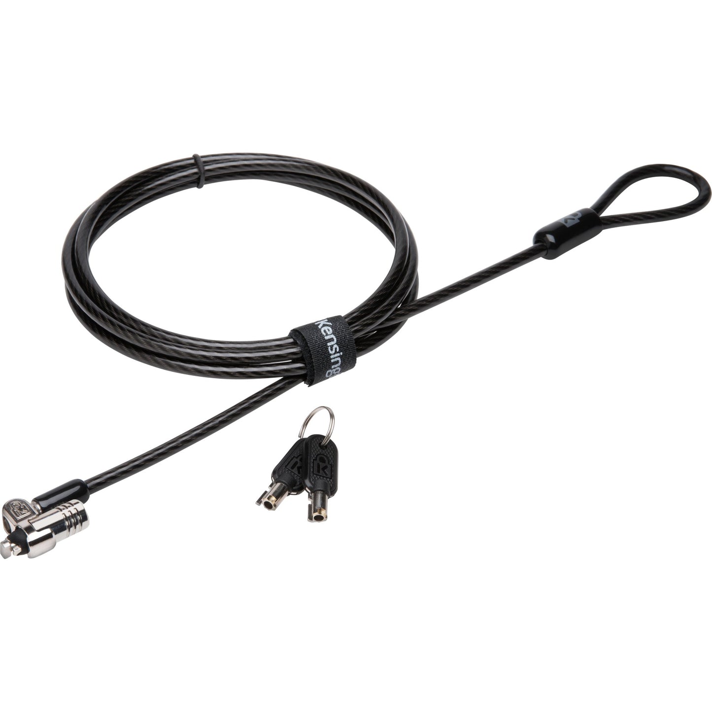 Kensington microsaver 2.0 keyed lock beveiliging (zwart)