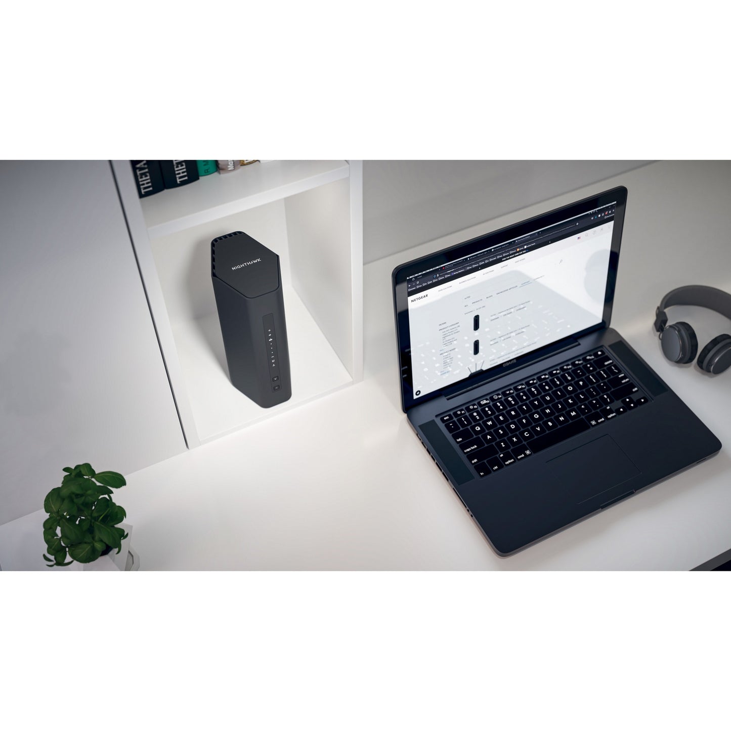 Netgear nighthawk wifi 7 router rs200 (zwart)