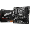 Msi pro b650m-p socket am5 moederbord (zwart, raid, 2.5 gb-lan, sound, µatx)