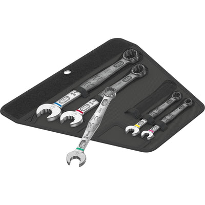 Wera 6003 joker 5 set 1 ringsteeksleutelset, 5‑delig moersleutel