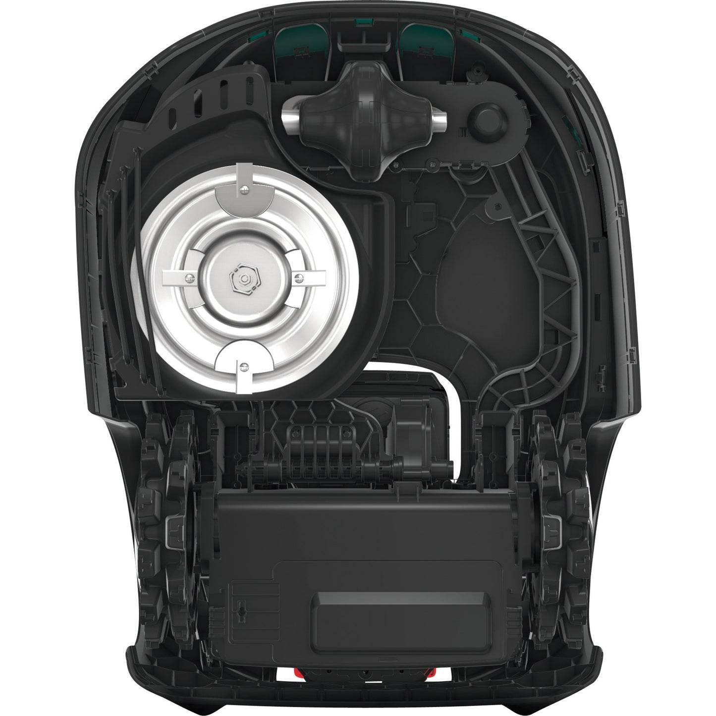 Robomow rk1000 robotmaaier (donkergroen zwart, 1.000 m², incl. basisstation, bluetooth le)