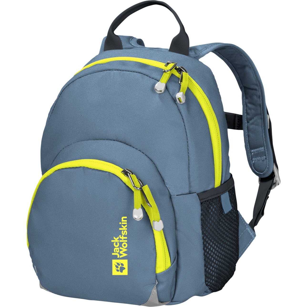 Jack wolfskin buttercup rugzak (blauw neongeel, 4,5 liter)