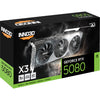 Inno3d geforce rtx 5080 x3 grafische kaart (dlss 4, 3x displayport, 1x hdmi 2.1)