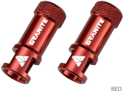 Granite juicy nipple cnc valve caps incl. tools