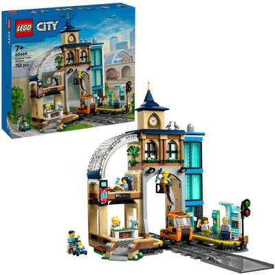 Lego ® city centraal station, bouwspeelgoedset - 60469