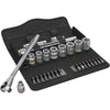Wera zyklop metal-knarrens.8100 sb7 3 8 gereedschapsset ( 28-delig )