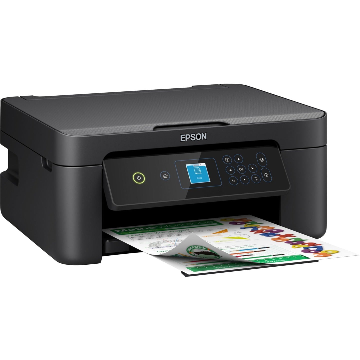 Epson expression home xp-3205 all-in-one inkjetprinter (zwart, usb, wlan, scan, kopie)