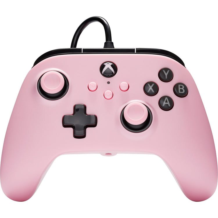 Powera bedrade controller voor xbox series x|s (roze, xbox series x|s, xbox one, pc)