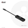 Club 3d usb-c naar hdmi 2.1+ pd 3.0 100 watt adapter (zwart)