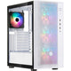Silverstone fara r1 pro v2 midi tower behuizing (wit | 3x usb-a | tempered glass)