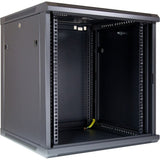 Inter-tech wandbehuizing sma-6612 server rack (zwart) - afbeelding 2