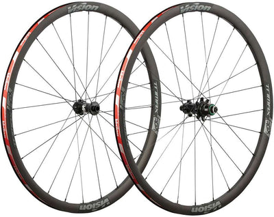 Vision trimax aero gravel i23 disc clincher tlr wheelset