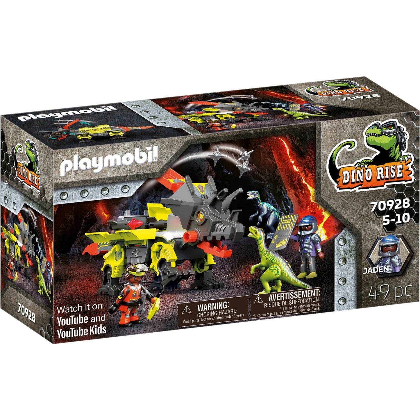 Playmobil dino rise robo-dino vechtmachine - 70928