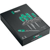 Wera 367 7 torx hf-schroevendraaierset kraftform plus + rek (zwart groen, 7-delig)