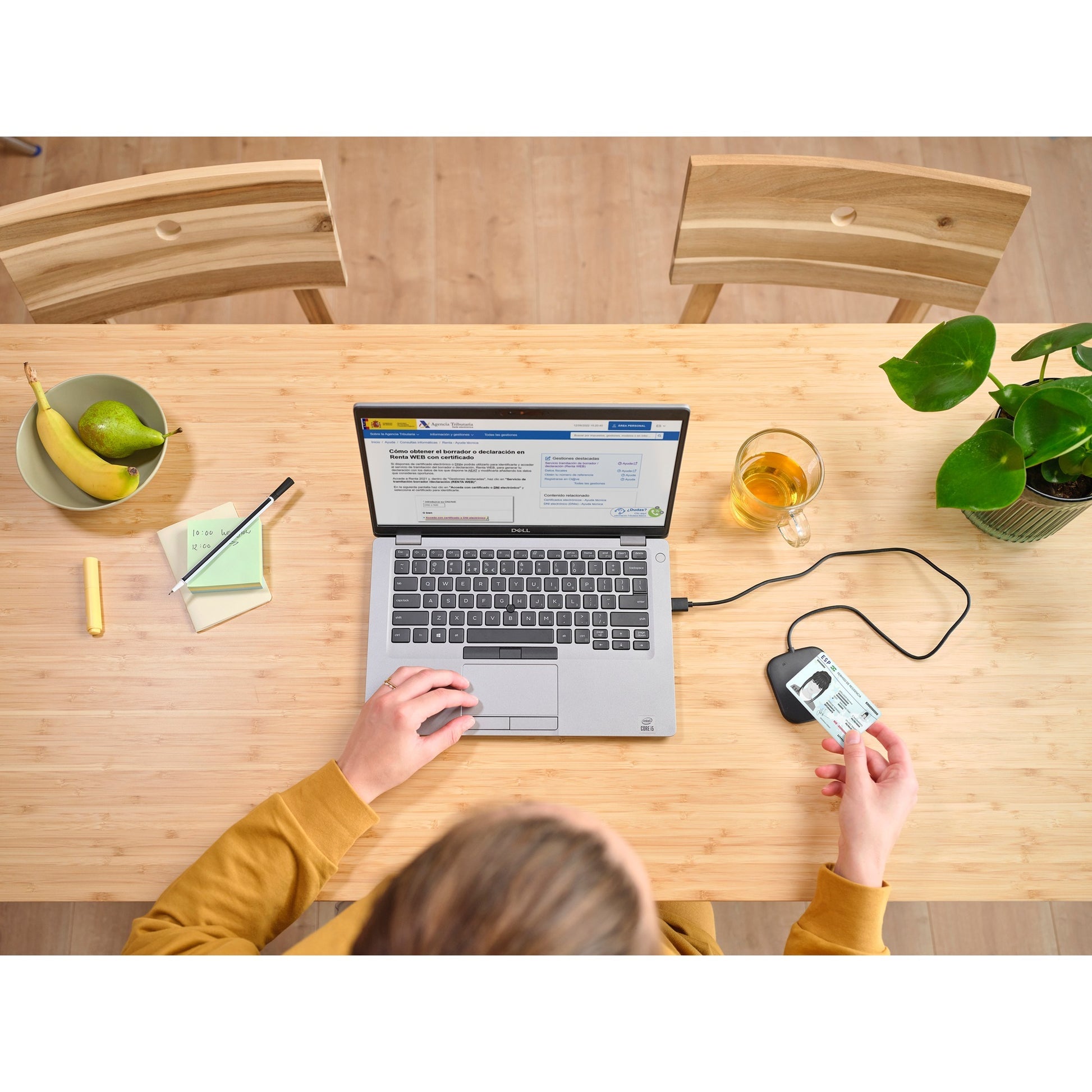 Trust ceto contactloze smartcard-lezer kaartlezer (zwart)