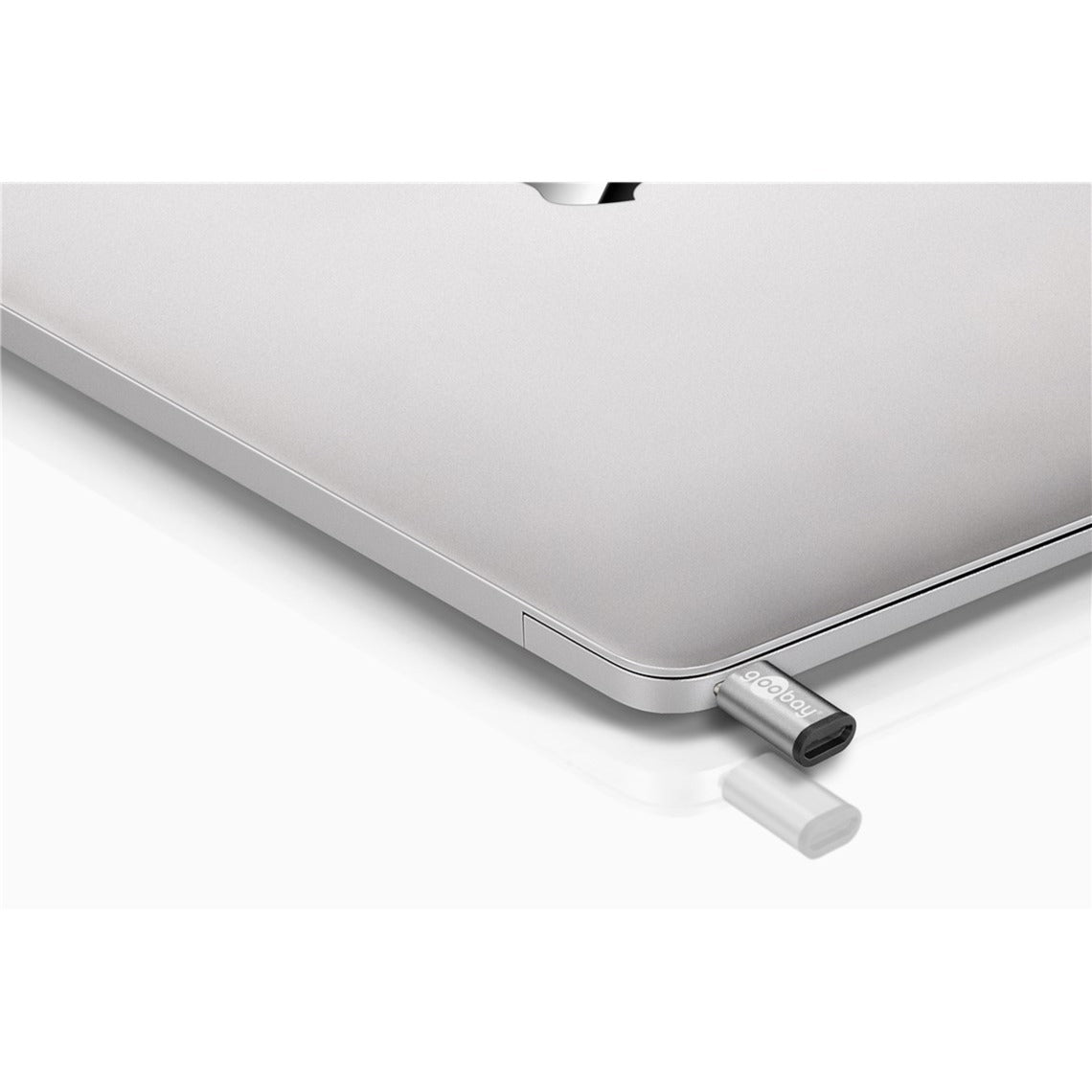 Goobay usb-c > usb micro-b 2.0 adapter (grijs)