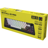 Hator skyfall pro wireless rgb mechanisch gaming toetsenbord (zwart, us lay-out (qwerty), hator aurum vanilla silent, 65%, rgb, double-shot pbt, hot-swap, 2.4ghz | bluetooth | usb-c) - afbeelding 8