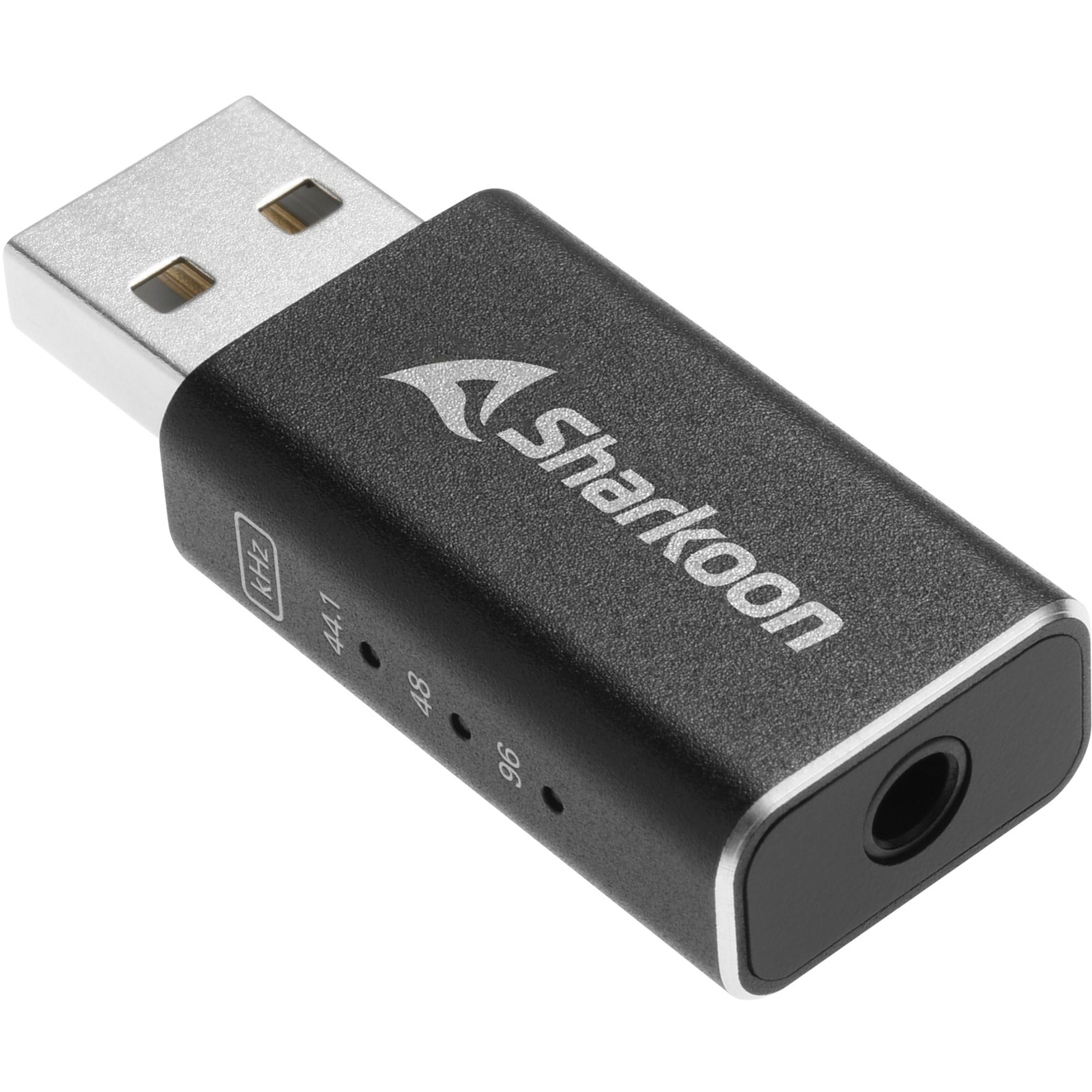 Sharkoon gaming dac pro s geluidskaart (zwart, usb-a naar 3.5 mm trrs)
