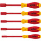 Wiha schroevendraaierset softfinish electric (rood geel, 5-delig)