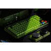 8bitdo retro 87 mechanical keyboard - xbox edition (groen, us lay-out (qwerty), kailh box jellyfish x, 80% (tkl), abs keycaps, bluetooth 5.0, wireless 2.4g, usb)