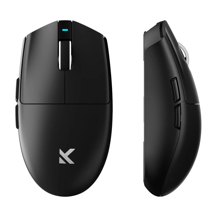 Mchose g3 v2 pro wireless gaming mouse (zwart, tot 26.000 dpi, 2.4 ghz usb-c bluetooth)