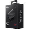 Samsung portable t9 2 tb externe ssd (zwart, mu-pg2t0b eu, usb-c 3.2 (20 gbit s))
