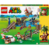 Lego super mario - uitbreidingsset: diddy kongs mijnwagenrit constructiespeelgoed (71425)