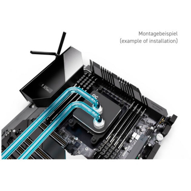 Alphacool core 1 black cpu-koeler (zwart)