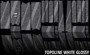 Unleazhed unscratch - frame protection film gravelbike bpg01 topolines white - afbeelding 2