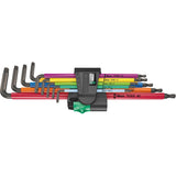 Wera inbussleutelset torx 967 9 tx xl multicolour 1 (9-delig, torx t8 tot t40) - afbeelding 1
