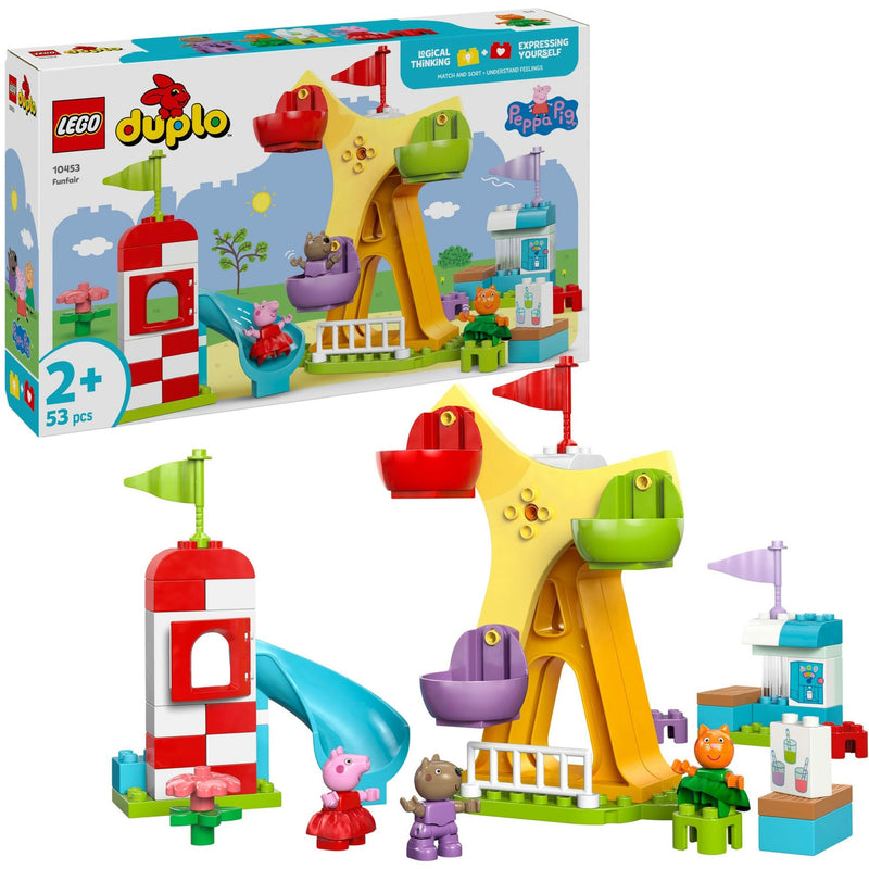 Lego ® duplo® peppa big kermis - speelgoed voor peuters - 10453