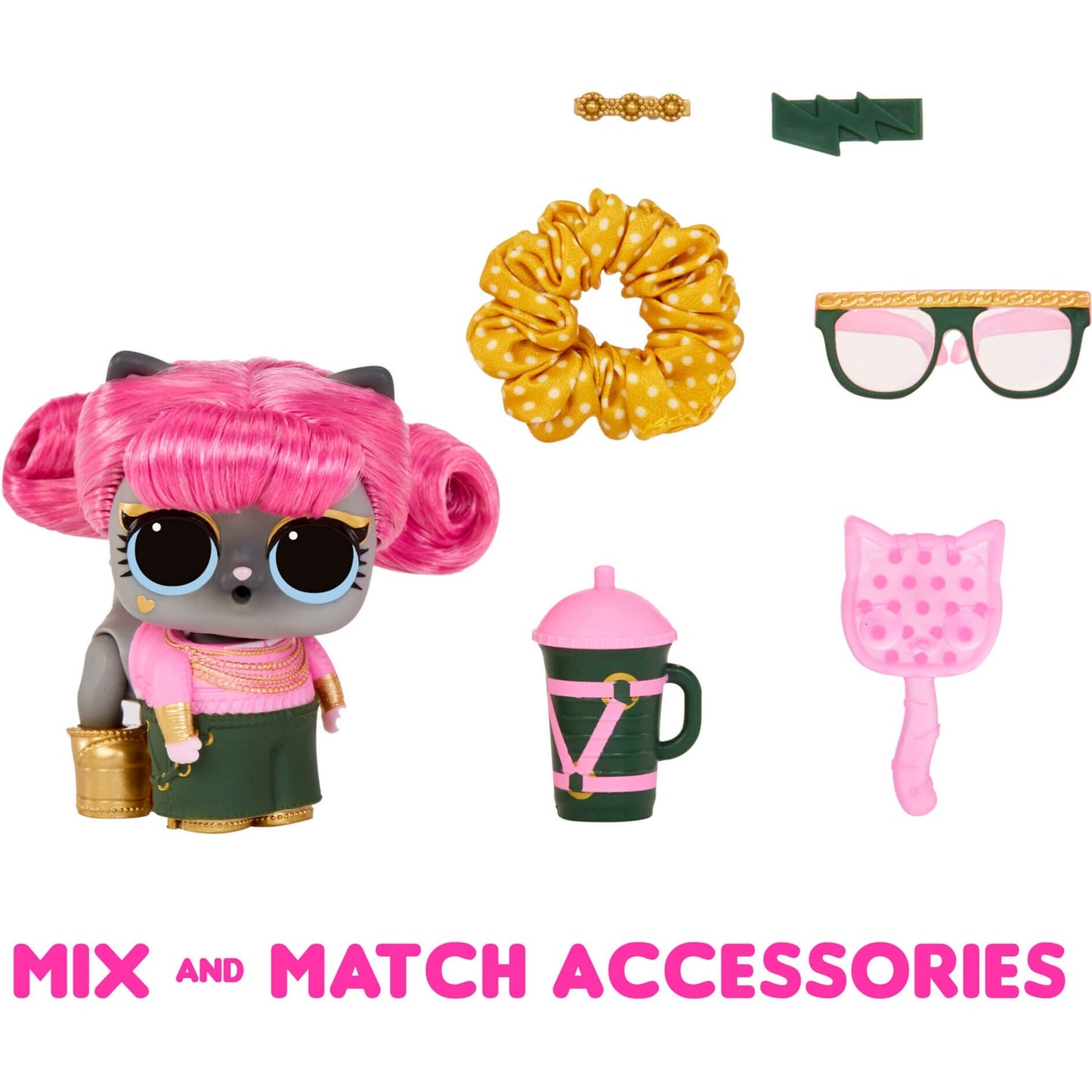 Mga entertainment l.o.l. surprise! - hair hair hair pets pop (assortiment product)