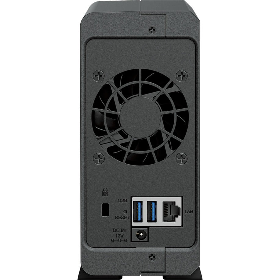 Synology diskstation ds124 nas (zwart, usb-a 3.2 (5 gbit s))