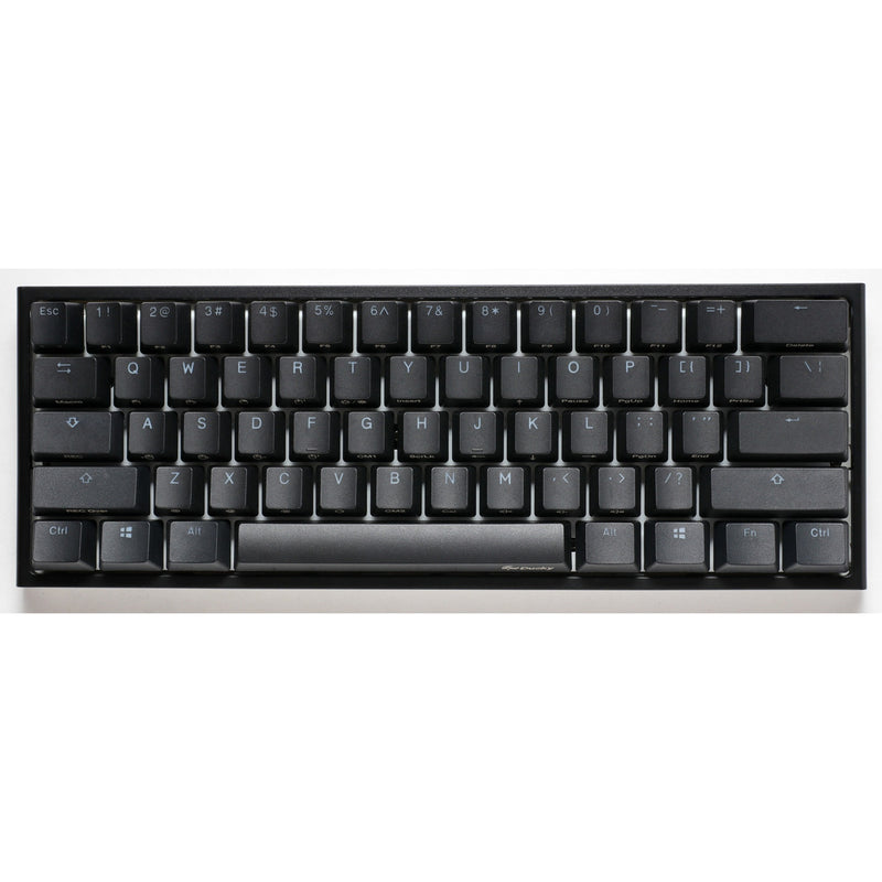 Ducky one 2 pro mini classic rgb mechanisch gaming toetsenbord (zwart, us lay-out (qwerty), cherry mx speed silver, 60%, rgb led, double-shot pbt, quack mechanics)
