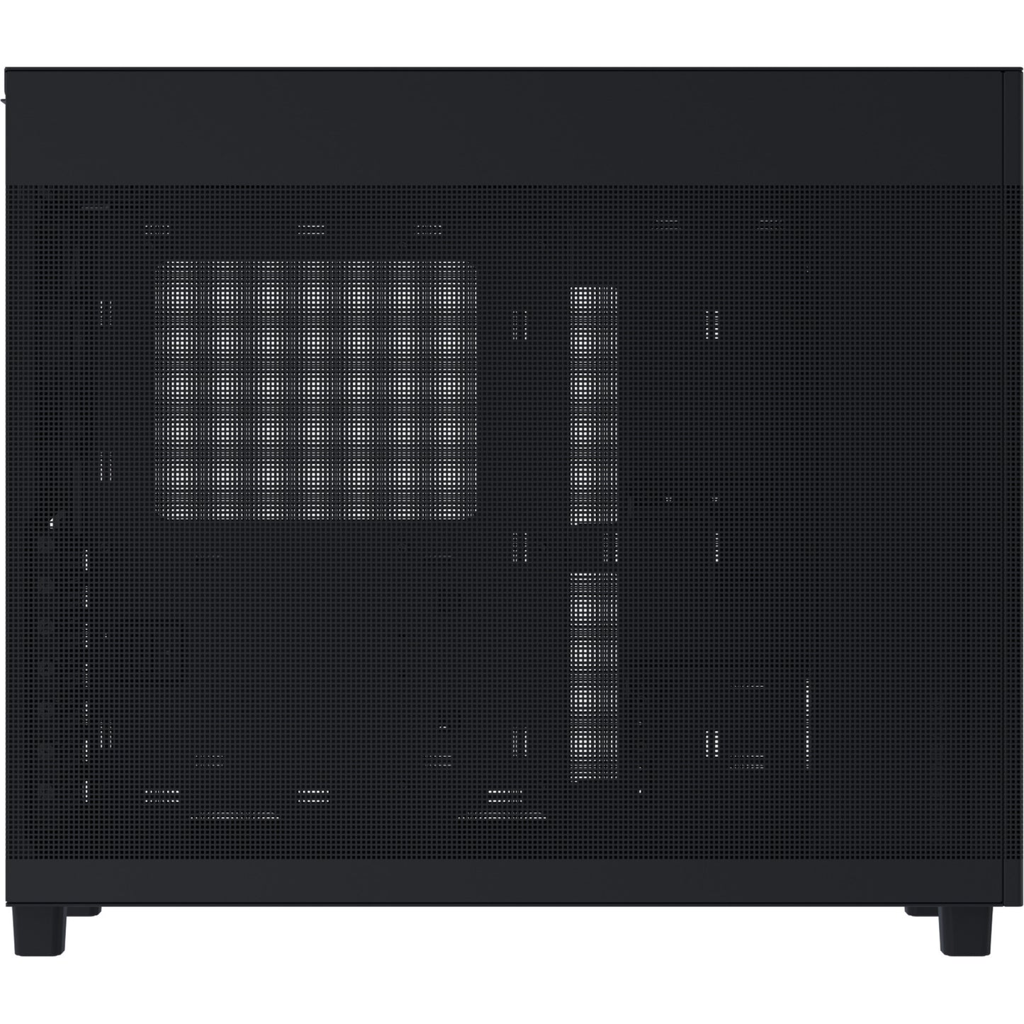 Asus prime ap303 - mesh panel midi tower behuizing (zwart | 2x usb-a | 1x usb-c)