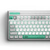 Iqunix og80 wormhole wireless mechanical keyboard (grijs, us lay-out (qwerty), cherry mx brown, 80% (tkl), rgb leds, hot-swappable, pbt, 2.4ghz | bluetooth 5.1 | usb-c)