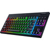 Razer blackwidow v4 low-profile rgb mechanisch gaming toetsenbord (zwart, us lay-out (qwerty), low-profile orange, 80% (tkl))