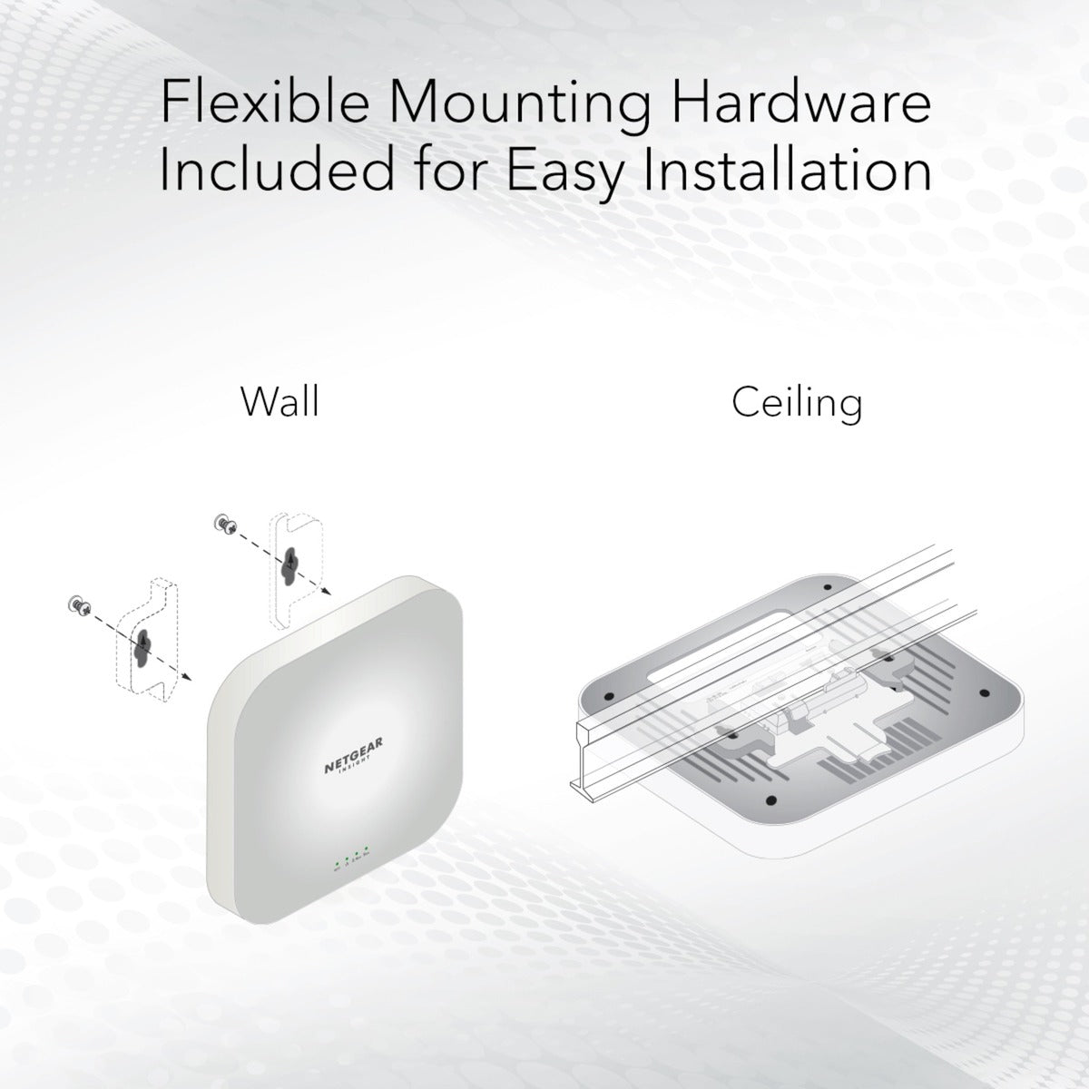 Netgear wax620 - ax3600 dual band poe + multi-gig access point (wit, wifi 6)