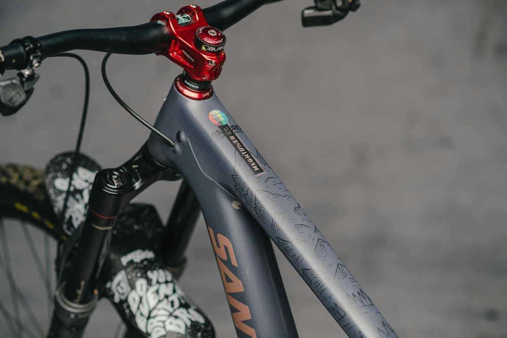 Dyedbro ews mountains frame protector kit