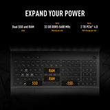 Asus tuf gaming a16 fa608um-rv253w 16 gaming laptop (grijs | ryzen 7 260 | rtx 5060 | 16 gb | 1 tb ssd) - afbeelding 24