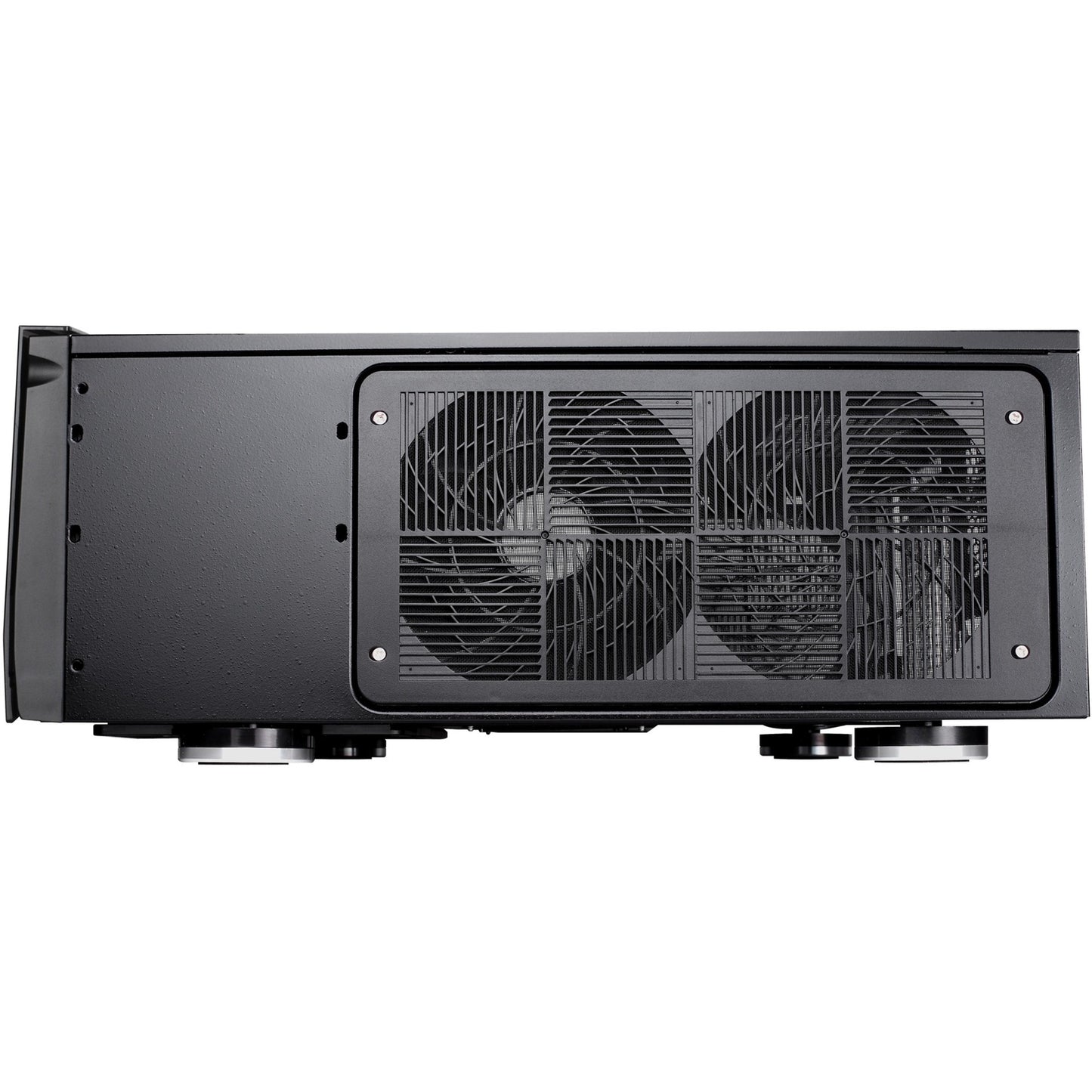 Silverstone grandia gd07b htpc behuizing (zwart | 2x usb-a)