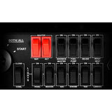 Logitech g saitek pro flight switch panel instrumentenpaneel (zwart, pc) - afbeelding 5